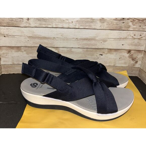 CLOUDSTEPPERS by Clarks Sport Sandals Arla Primrose Navy - Picture 2 of 4